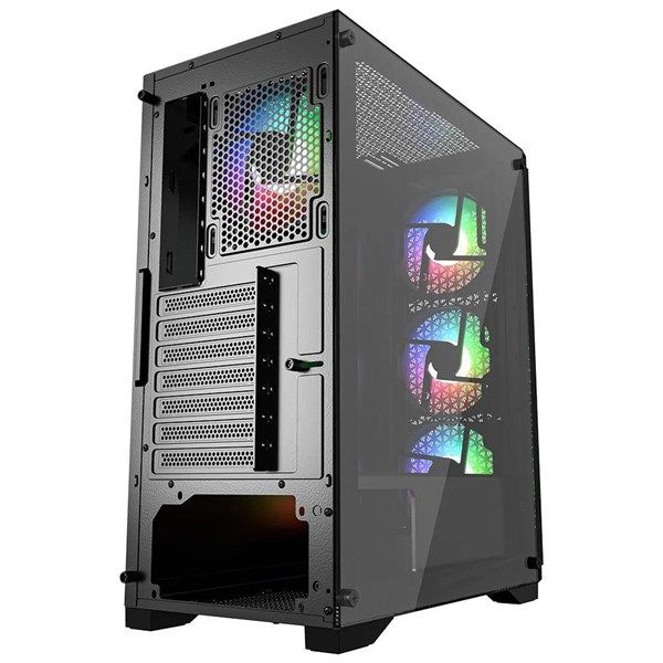 POWERBOOST 600W 80+ PB-PS5847B Gaming Mid-Tower PC Kasası #4
