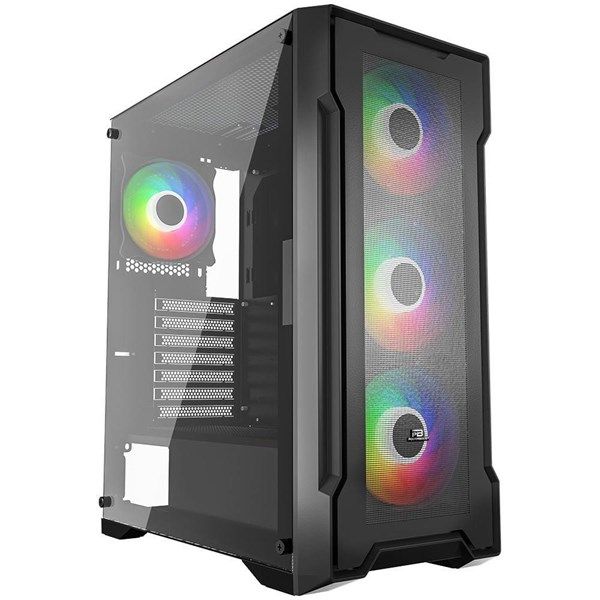POWERBOOST 650W 80+ BRONZE PB-PS6849B Gaming Mid-Tower PC Kasası #1