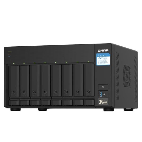 QNAP TS-832PX-16G ALPINE AL324 QC 16GB RAM- 8-diskli Nas Server (Disksiz) #2
