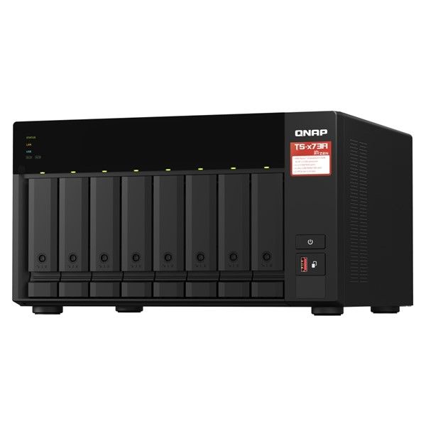 QNAP TS-873A-32GB RYZEN V1500B 32GB RAM- 8-diskli Nas Server (Disksiz) #1