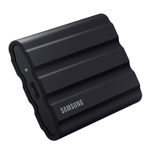 SAMSUNG 1TB T7 SHIELD MU-PE1T0S/WW USB 3.2 HARİCİ SSD DİSK SİYAH #1