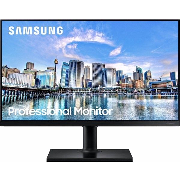 SAMSUNG 24'' IPS LF24T450FQRXUF 5MS 75Hz HDMI-DP Pivot EV Ofis Tipi Monitör (1920 X 1080) #1