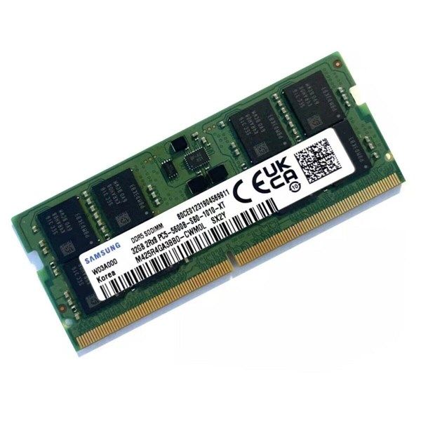 SAMSUNG 32GB DDR5 5600MHZ NOTEBOOK RAM VALUE M425R4GA3BB0-CWM #2