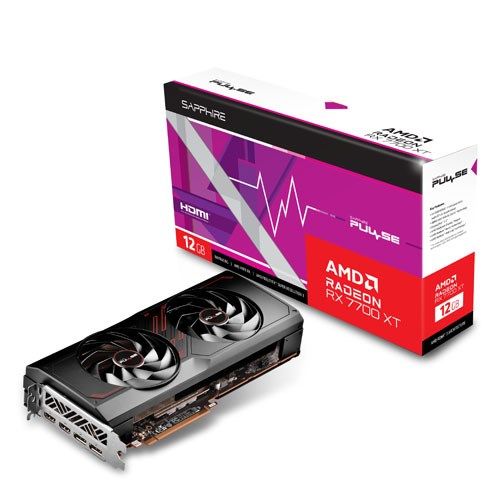 SAPPHIRE 12GB RX7700XT PULSE 11335-04-20G GDDR6 192bit PCIE 4.0 #1
