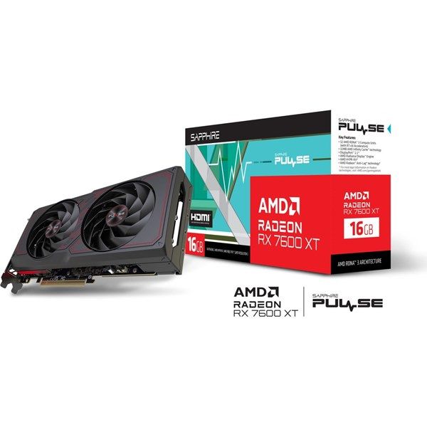 SAPPHIRE 16GB RX7600XT 11339-04-20G GDDR6 HDMI-DP PCIE 4.0 #1