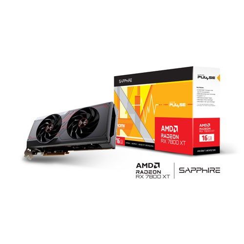 SAPPHIRE 16GB RX7800XT PULSE 11330-02-20G RX7800XT GDDR6 256bit PCIE 4.0 #1