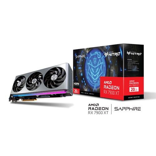 SAPPHIRE 20GB RX7900XT NITRO+ VAPOR-X 11323-01-40G GDDR6 320Bıt PCIE 4.0 #1