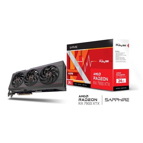 SAPPHIRE 24GB RX7900XTX PULSE 11322-02-20G GDDR6 384bit PCIE 4.0 #1