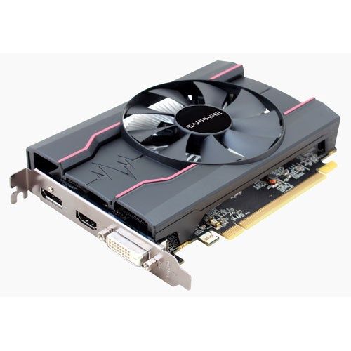 SAPPHIRE RX550 4GB PULSE 11268-01-20G GDDR5 128bit HDMI DVI DP PCIe 16X v3.0 #4