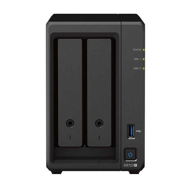 SYNOLOGY DS723 PLUS RYZEN R1600-2GB RAM-2-diskli Nas Sunucu (Disksiz) #1