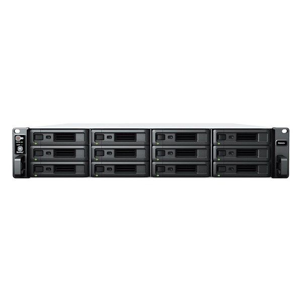 SYNOLOGY RS2423 PLUS RYZEN V1780B-8 GB DDR4 ECC UDIMM-12-Diskli Rack Nas Sunucu (Disksiz) #1