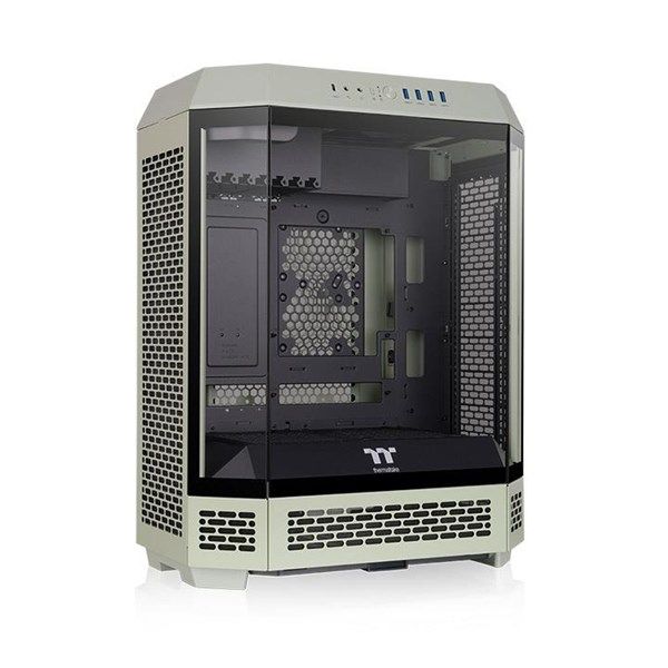 THERMALTAKE THE TOWER 600 TG CA-1Z1-00MEWN-00 GAMING MID-TOWER PC KASASI YEŞİL #3