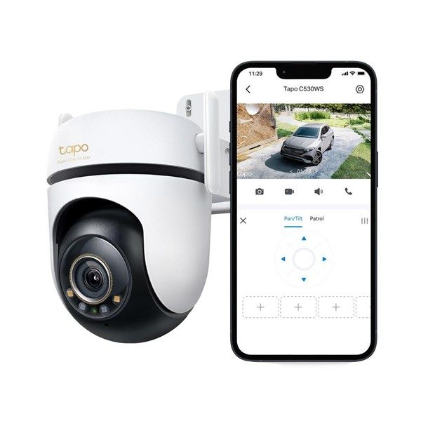 TP-LINK 5MP Tapo C530WS Dış Mekan Pan/Tilt Güvenlik Wi-Fi Kamera #4