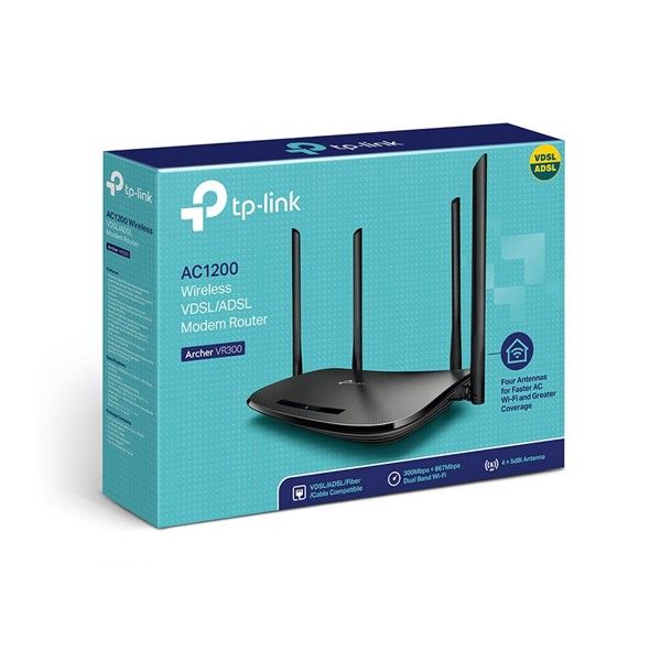 TP-LINK ARCHER VR300 AC1200 ADSL-VDSL MODEM ROUTER #1