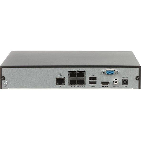UNV 4 Kanal 8mp NVR301-04S3 4K H265 NVR Kayıt Cihazı 1U #2
