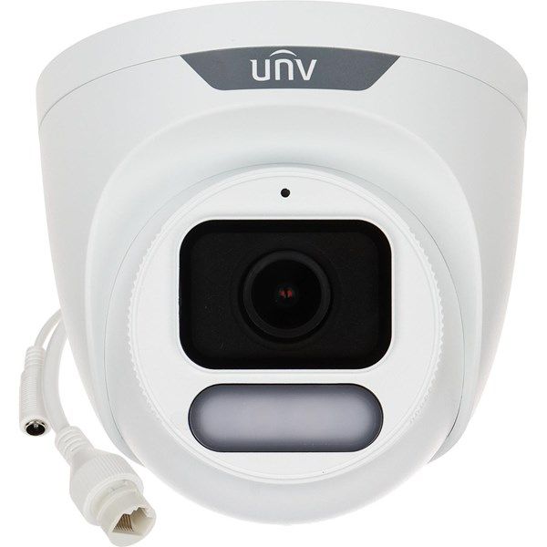 UNV 4MP DOME 2.8MM IPC3624LE-ADF28K-WP 30metre IP Güvenlik Kamerası Wıse-ISP Colorhunter Sesli #1