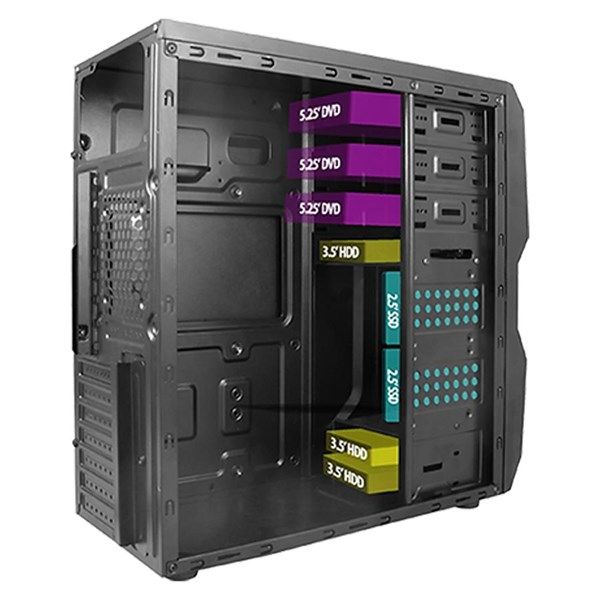 VENTO 500W TA-K61 Standart Mid-Tower PC Kasası #2