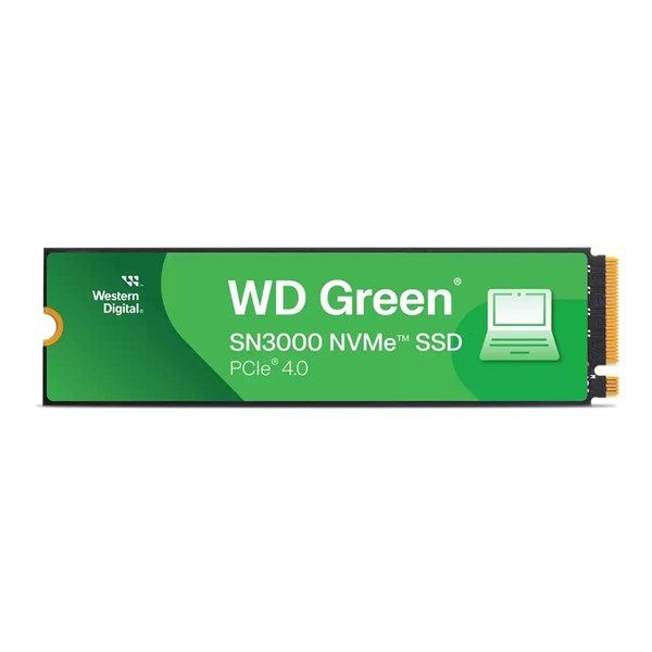 WD 2TB GREEN SN3000 WDS200T4G0E-00CPS0 5000-4200MB/s M2 NVME GEN4 DİSK #2