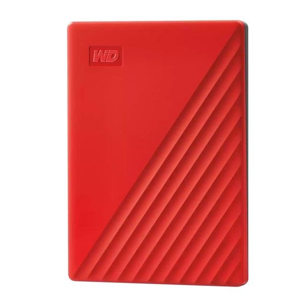 WD 2TB MY PASSPORT (THIN) RED WDBYVG0020BRD-WESN USB 3.0 HARİCİ DİSK KIRMIZI #1