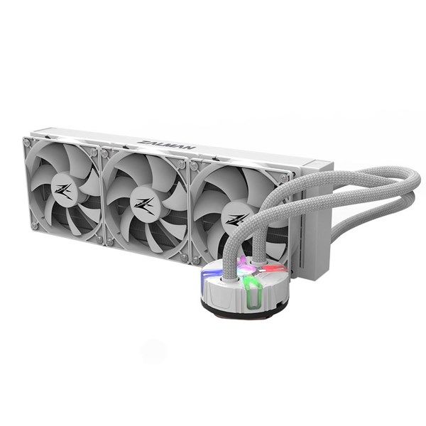 ZALMAN 360MM RESERATOR5-Z36-WH RGB SIVI SOĞUTMALI AM5-1700P İŞLEMCİ FANI BEYAZ #1