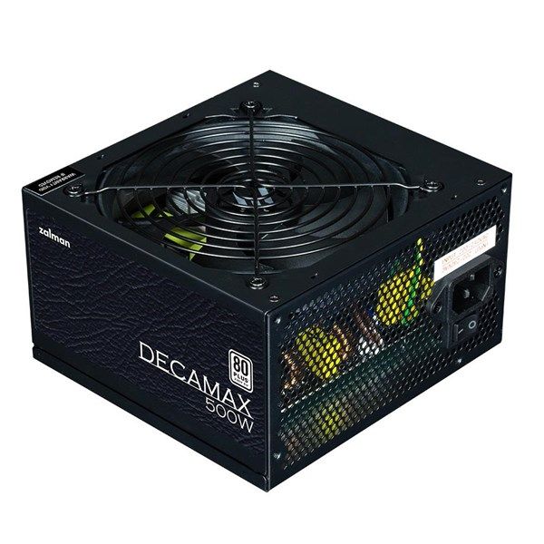 ZALMAN 500W 80+ DECAMAX ZM500-LX3 ATX POWER SUPPLY #2