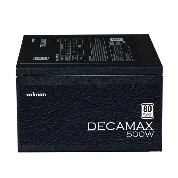 ZALMAN 500W 80+ DECAMAX ZM500-LX3 ATX POWER SUPPLY #4