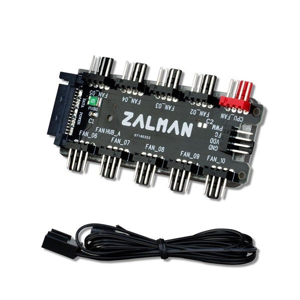 ZALMAN ZM-PWM10FH 10-Portlu Pwm Fan Kontrol Baglantı Adaptoru #1