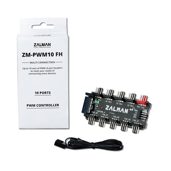 ZALMAN ZM-PWM10FH 10-Portlu Pwm Fan Kontrol Baglantı Adaptoru #2