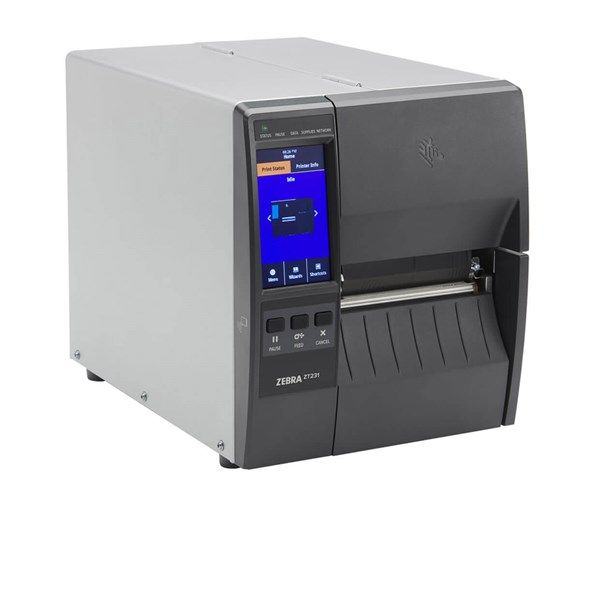 ZEBRA 203dpi ZT-231 Termal,Direkt Termal USB,Seri,Ethernet Barkod Yazıcı Endüstriyel #1