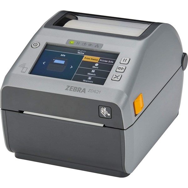 ZEBRA ZD621T Termal Transfer Barkod Yazıcı Usb,Ethernet #1