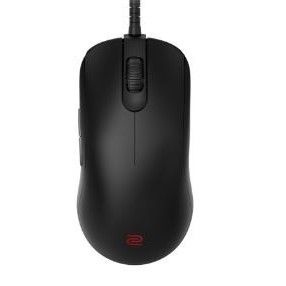 Zowıe Paracord Kablolu Küçük Boy Simetrik Hafif 24 Çentik Siyah Espor Oyuncu Mouse #1