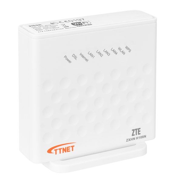 ZTE ZXHN H108N 4Port N300 Kablosuz Adsl 2+ Modem Router #1