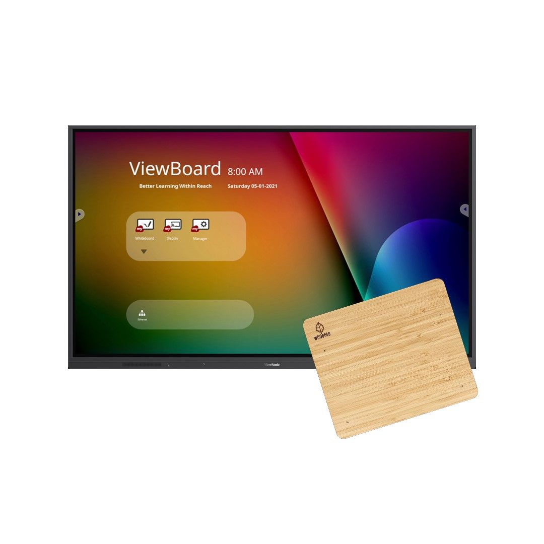 75 VIEWSONIC IFP7532 VIEWBOARD 75 İNÇ 4K İNTERAKTİF DOKUNMATİK EKRAN + NOTEPAD GRAFIK TABLET #1