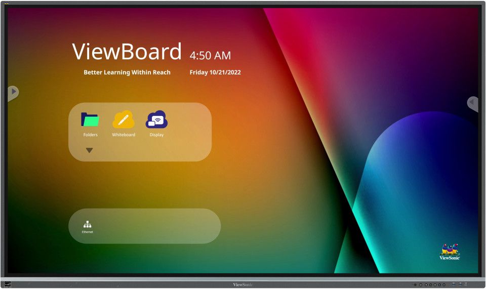 75 VIEWSONIC IFP7550-5F VIEWBOARD 75 İNÇ 4K İNTERAKTİF DOKUNMATİK EKRAN #1