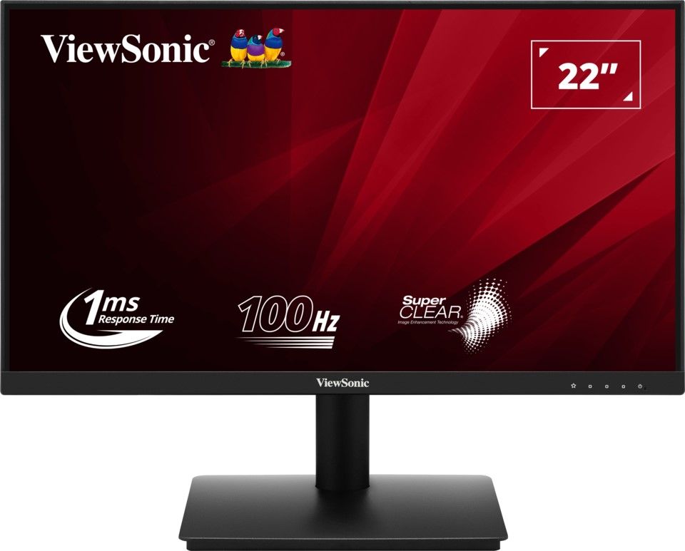 VIEWSONIC VA220-H 21.5' 1MS 100HZ 1920X1080 FHD VGA HDMI 3 KENAR CERCEVESIZ MONITOR #1