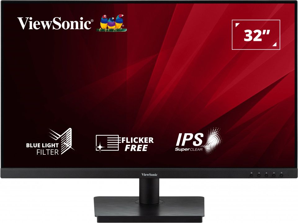 VIEWSONIC VA3209-2K-MHD MONITOR 31.5 4MS 75HZ IPS 2560X1440 2K 250 HDMI DP 16:9 50M:1 1.07B HOPARLOR 3 KENAR CERCEVESIZ ADAPTIVE #1