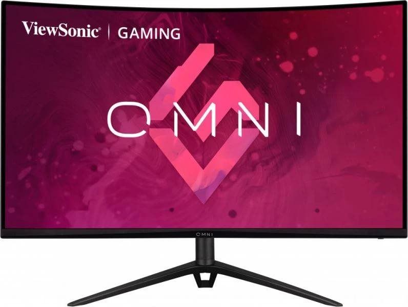 VIEWSONIC VX3218-PC-MHDJ GAMING MONITOR 31.5 1MS 165HZ VA 1920X1080 FHD 300 HDMI DP 16:9 80M:1 16.7M HOPARLOR 3 KENAR CERCEVESIZ #1