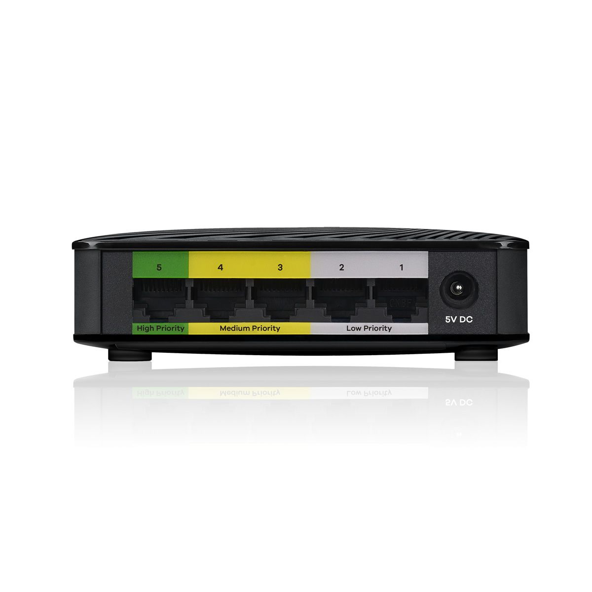 ZYXEL GS-105S V2 5 PORT 10/100/1000 MBPS YÖNETİLEMEZ GIGABIT SWITCH #4