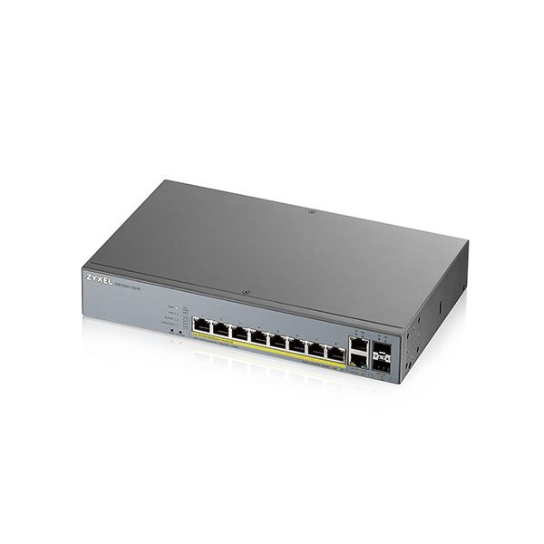 ZYXEL GS1350-12HP 12 PORT YÖNETİLEBİLİR POE SWITCH (130 WATT) #1