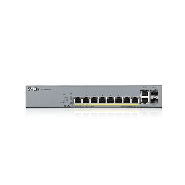ZYXEL GS1350-12HP 12 PORT YÖNETİLEBİLİR POE SWITCH (130 WATT) #2
