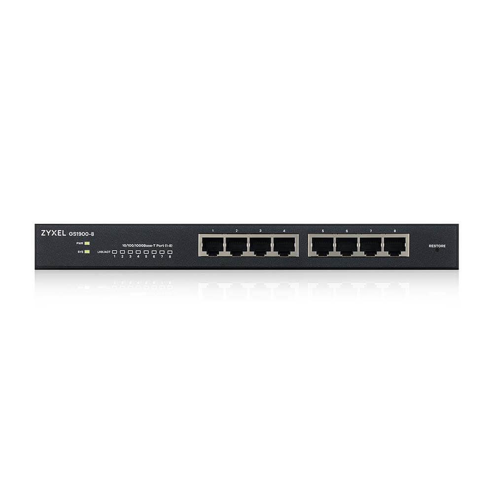 ZYXEL GS1900-8 V2 8 PORT 8x10/100/1000 WEB YÖNETİLEBİLİR SWITCH #2