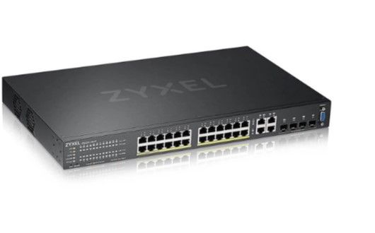 ZYXEL GS2220-28HP 24-PORT GBE L2 POE SWITCH WITH GBE UPLINK (1 YEAR NCC PRO PACK LICENSE BUNDLED) #1