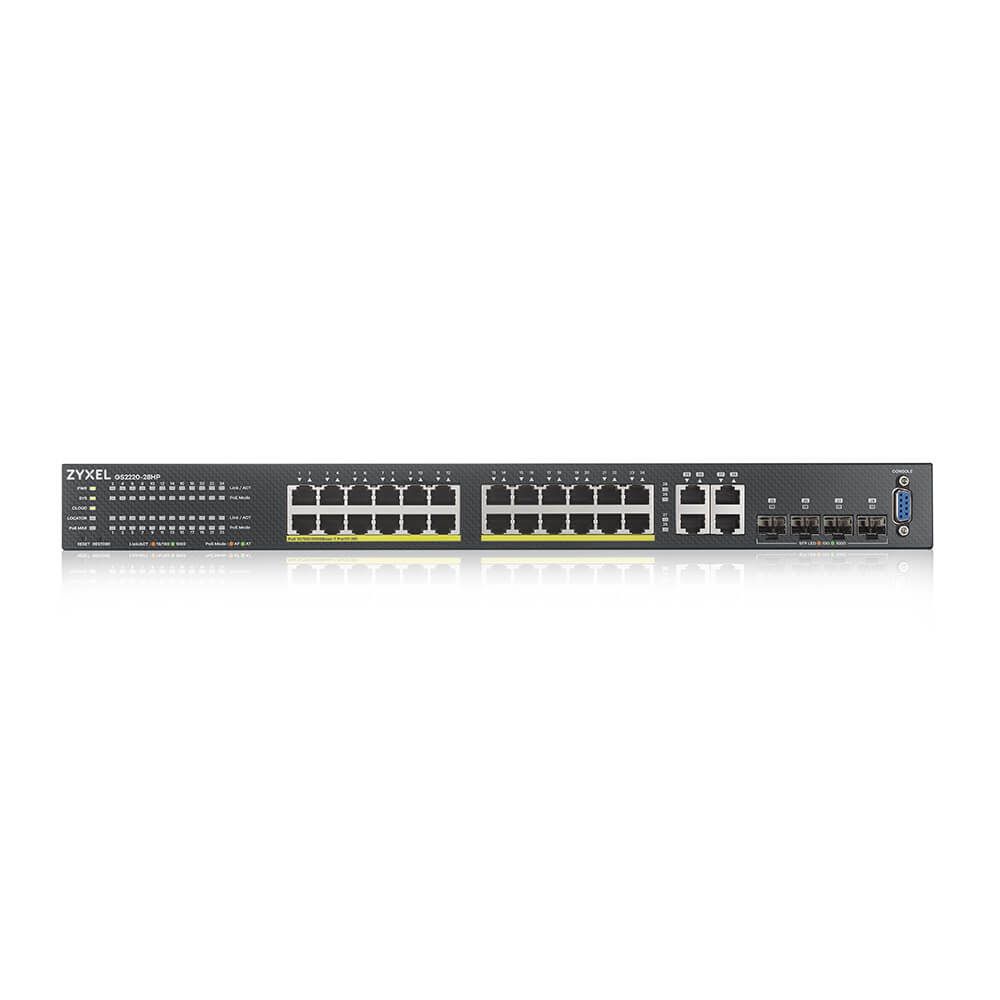 ZYXEL GS2220-28HP 24-PORT GBE L2 POE SWITCH WITH GBE UPLINK (1 YEAR NCC PRO PACK LICENSE BUNDLED) #2
