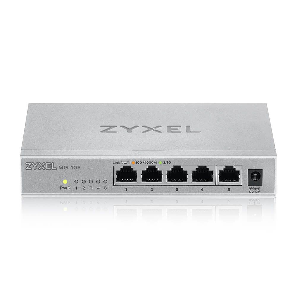 ZYXEL MG-105 5 PORT 10/100/1000 MBPS YÖNETİLEMEZ 2.5GbE UNMAN SWITCH #2